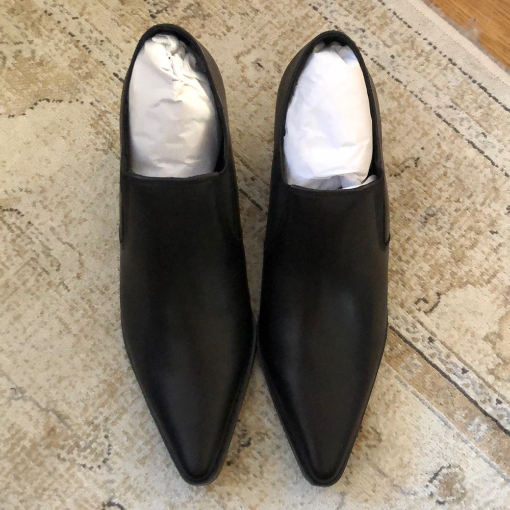 Intentionally Blank Women's Adam in Black leather, brand new!